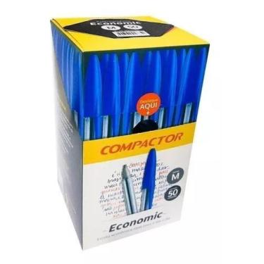 Imagem de Caixa De Caneta Esferográfica Barata Atacado 100 Unidades  - Compactor