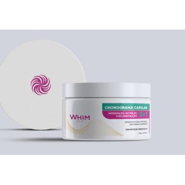 Imagem de Mascara de Cronograma Capilar 3x1 Whim Hair, 250g, 30