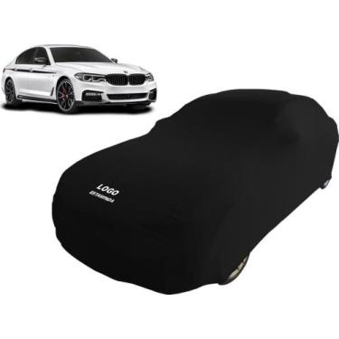 Imagem de Capa Automotiva Bmw M5 Tecido Helanca Cor Preta - Mz, Preta