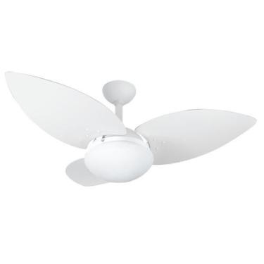 Imagem de Ventilador de Teto Infinity Lótus Branco 3 Pás Uv Brancas 220 V 1025, 