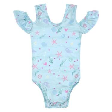 Imagem de Body Look Jeans Cirrê Estampado - AZUL - 03, 3, Azul