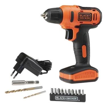 Imagem de Parafusadeira 12v Ld12s-br  C/13 Acessórios Frequência 60hz - Black+De