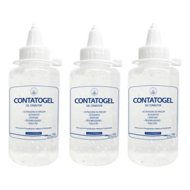 Imagem de Kit 3 - Gel Clínico De Contato Condutor Ultrassom De 100Ml - RMC