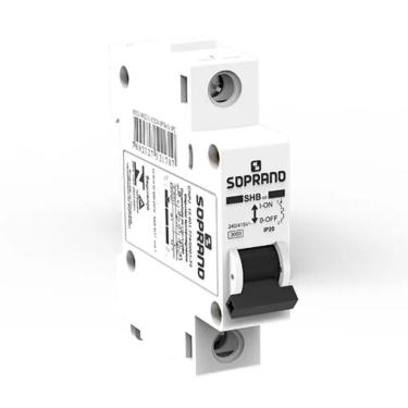 Imagem de Disjuntor Monopolar Soprano SHB1 GII C0 63A