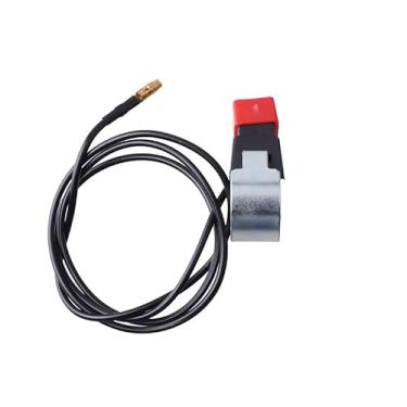 Imagem de 1 interruptor de guidão de motocicleta preto e vermelho, botão de parada de parada de motocicleta, interruptor momentâneo, mini moto quadriciclo Dirt Bike serve para guidão de 7/20.3 cm 22 mm 49cc