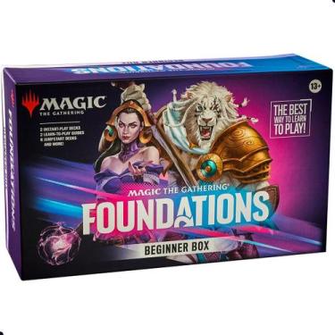Imagem de Magic The Gathering Foundations Beginner Box Deck Inicial Cartas Inglê