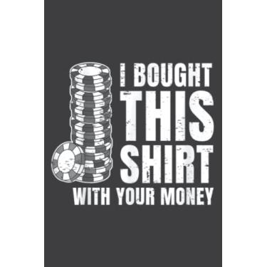 Imagem de Poker Player Poker Cards Game Money: Notebook Journal with 6" x 9", 120 Pages For Lady, Girls And Women. Perfect Possum Blank Lined Notebook Journal Gift Ideas.