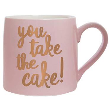 Imagem de Slant Collections Caneca de cerâmica grande copo de café jumbo, 590 ml, You Take the Bolke!