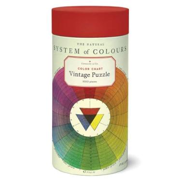 Imagem de Cavallini Quebra-cabeça vintage de 1000 peças da & Co. (ZL/Cor)