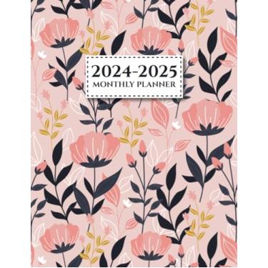Imagem de 2024-2025 Monthly Planner: Two Year Calendar Schedule Organizer, January 2024 - December 2025 (24 Months) with Holidays and Inspirational Quotes