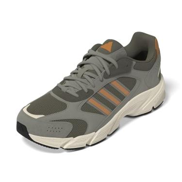 Imagem de adidas Crazychaos 2000 Tênis esportivo masculino, Olive Strata/Focus Orange/Silver Pebble, 44