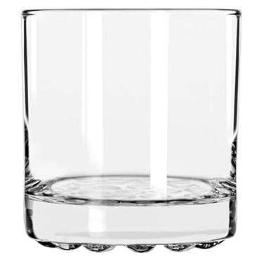 Imagem de AMZ Empire Copos de cristal exclusivos à moda antiga, conjunto de 4 copos de base pesada de pedras, borda temperada, para beber coquetéis, água, refrigerante, suco, licores - copos para coquetéis