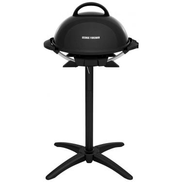 Imagem de Churrasqueira Elétrica para 15 pessoas, 1600W, preta, 110v, GEORGE FOREMAN GIO2000BK, Preto