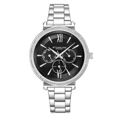 Imagem de Relógio Feminino Stuhrling Aria 3908 Quartzo 40mm, Prata