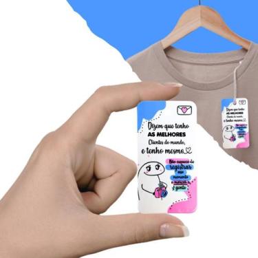 Imagem de 50 Peças  Tag para Roupas  Flork  Tamanho 4x7,5 cm - 4Food Print 