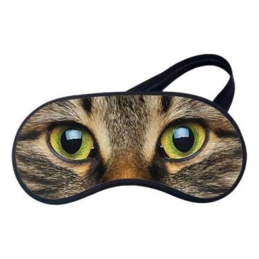 Imagem de Mascara De Dormir Gato Pet Olhos 3 - Maluco por Canecas