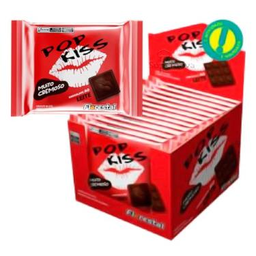 Imagem de Chocolate Florestal Pop Kiss ao Leite 12x60g