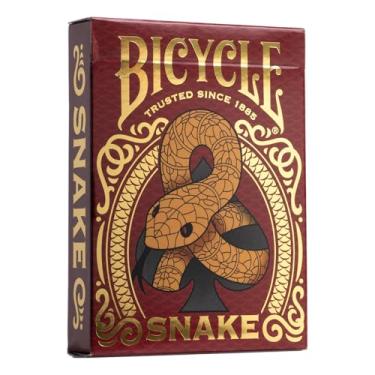 Imagem de Bicycle Snake baralho de cartas comemorativo do ano chinês da serpente.