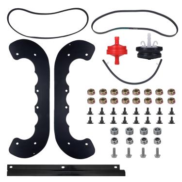 Imagem de Mikatesi 99-9313 Pás Para Soprador De Neve + 55-8760 Barra Raspadora + 95-6151 Correia + 55-9300 Kit De Correias Para Toro Power Clear Ccr2000 Ccr2400 Ccr2450 Ccr2500 Ccr3000 Ccr3600 Ccr3650 20" 21"