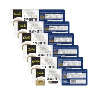 Imagem de Kit com 6 Pacotes de Espaguete Spaguetti Premium sem Glúten de 500g cada - Casarão