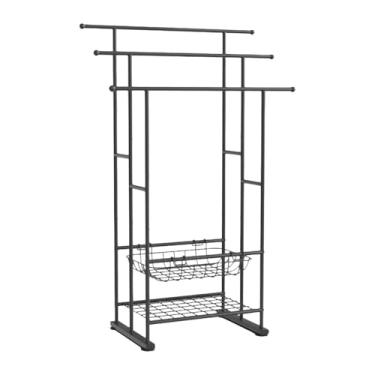 Imagem de Kuntesetty Toalha de toalha de piso Stand para a prateleira de secagem do banheiro para a da piscina ao ar livre