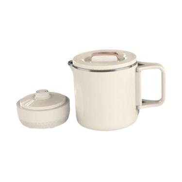 Imagem de IEUDNS Chaleira aquática viagens chaleira elétrica mini 0,8l chá chaleira chaleira chá caldeira a água para restaurante hotel acampamento ao ar livre