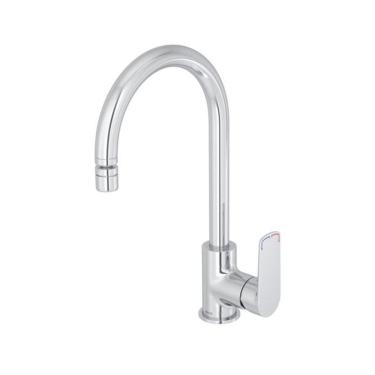 Imagem de Misturador Monocomando De Mesa Para Cozinha Com Bica Móvel Level One Cromado Deca