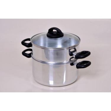 Imagem de Panela para cozimento a vapor com 2 peças (12018) - Alumínios Cambé