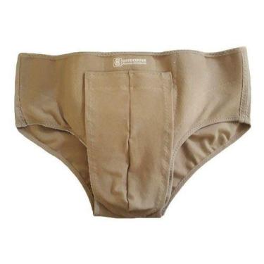 Imagem de Cueca Para Evitar Evolução De Hernia Inguinal Dupla - Ortocenter, Nude