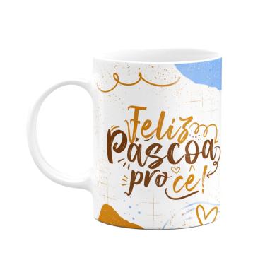 Imagem de Caneca Páscoa Doce - Feliz páscoa procê - M2 - 325ml