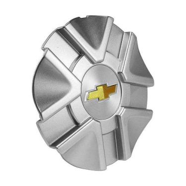 Imagem de Calotinha Astra GSI Big Rodas BRW 180 Emblema GM Prata Garra Alta - DC