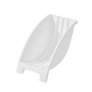 Imagem de Prateleira de armazenamento de pratos de cozinha Prato de talheres japonês pode drenar prateleiras de bancada para colocar tigelas para organizar o rack