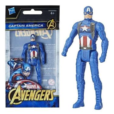 Imagem de Boneco de ação Hasbro Marvel Avengers Capitão América 9,5 cm