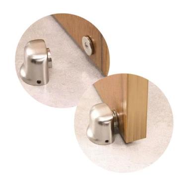 Imagem de Prendedor De Porta Magnetico Amortecimento Fixador Batente de porta - 