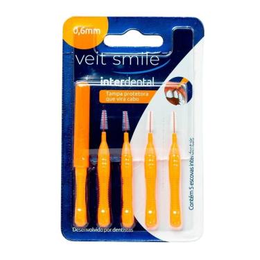Imagem de Escova Interdental Veitsmile 0,6Mm Laranja