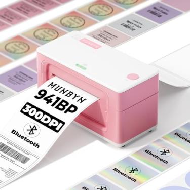 Imagem de MUNBYN Impressora térmica de etiquetas, sem fio 300DPI 4x6, compatível com iOS, Mac, iPhone, Android, PC, compatível com, Amazon, Etsy, USPS (sem Wi-Fi ou Bluetooth)