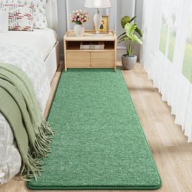 Imagem de Chicrug Tapetes modernos de corredor de 6 x 20 cm para quarto, sala de estar, tapete de corredor de espuma viscoelástica para entrada e cozinha, tapete infantil pequeno para decoração de quarto de