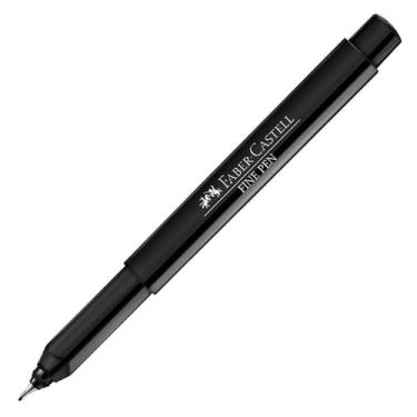 Imagem de Caneta Hidrográfica Fine, Preto, 0.4 mm, Faber-Castell