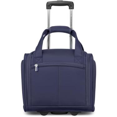 Imagem de TOTAL TRAVELWARE Everest Spinner, azul-marinho, 50 cm de bagagem de mão, Azul marino, 20-Inch Carry-On, Everest Spinner de 50,8 cm
