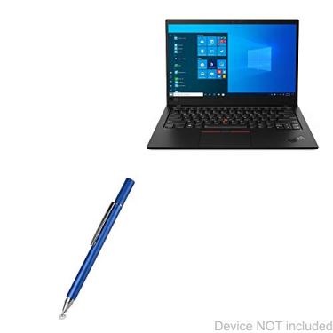 Imagem de Caneta Stylus BoxWave compatível com Lenovo ThinkPad X1 Carbon Gen 8 (14 polegadas) (caneta Stylus da BoxWave) - Caneta capacitiva FineTouch Stylus, caneta Stylus super precisa - Azul lunar