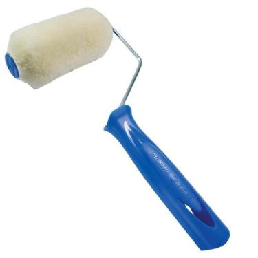 Imagem de Rolo Para Pintura de Lã de Carneiro Com Cabo 9cm - 134609 - TIGRE - Pi