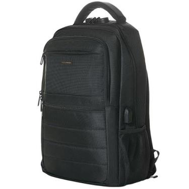 Imagem de Mochila Bolsa Masculina Executiva Impermeável Notebook Usb - Bbacomerc