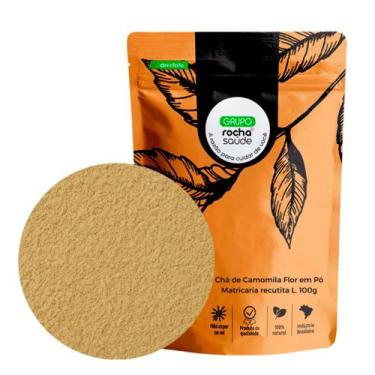 Imagem de Chá de Camomila Flor em Pó Matricaria recutita L. 100g - Grupo Rocha S