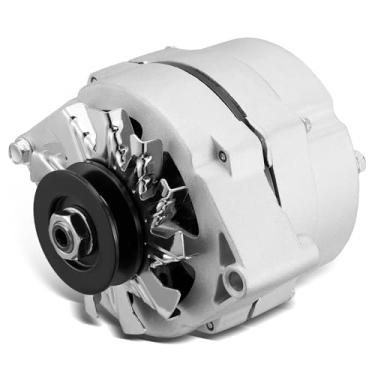 Imagem de BDFHYK Alternador compatível com Chevrolet C10/C20/C30/G30/K10/K30/K5 Blazer 1975-1985, compatível com GMC C15/C1500/C1500 Suburban/C2500 1975-1985 Substitua ADR0183,7122 7-SEN-2 G