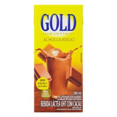 Imagem de Bebida Láctea Gold Premium Sweet Achocolatado Sem Adição de Açúcar 200