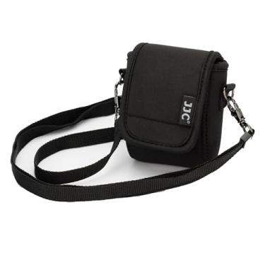 Imagem de JJC Bolsa De Transporte Portátil Para Câmera Canon Powershot V10, Dji Osmo Action 5 Pro/Action 4/Action 3 Com Suporte, Insta360 Ace Pro, Protetora Viagem Alça Ombro E Mosquetão