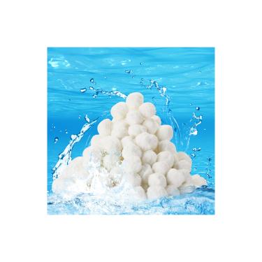 Imagem de Svkipibe Bolas De Filtro Piscina 3,5 Libras Para Areia - Bomba Mídia Ecológica Reutilizável, Alternativa A 110 Água Com Maior Clareza