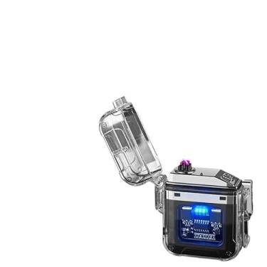 Imagem de isqueiro de plasma lanterna emergência (vermelho)