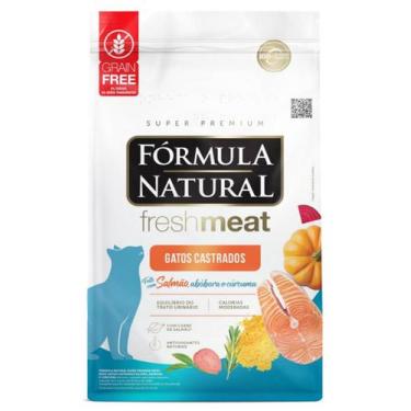 Imagem de FÓRMULA NATURAL Fresh Meat Gato Castrados Salmão 7Kg - adimax