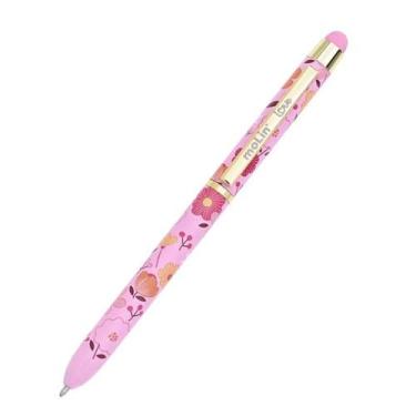 Imagem de Caneta Esferográfica Metalica Flowers Touch Love-Tinta Preta - Molin d